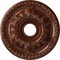 Ekena Millwork Granada Ceiling Medallion (Fits Canopies up to 6 5/8"), 18"OD x 3 1/2"ID x 2 1/2"P, Copper Penny CM18GACPS - alternate 1
